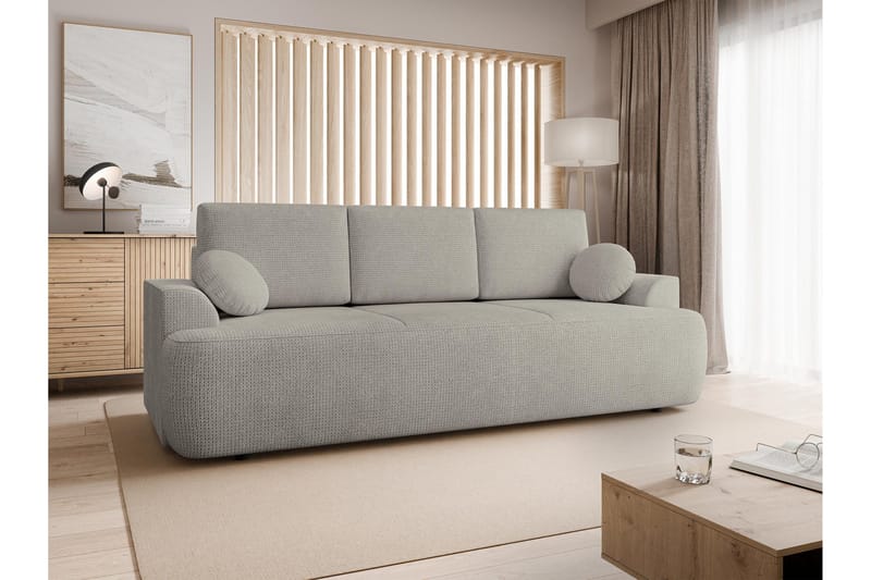 Terros Sovesofa 3-seter - Grå - Møbler - Sofaer - Sovesofaer