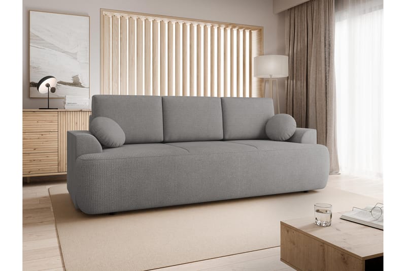 Terros Sovesofa 3-seter - Grå - Møbler - Sofaer - Sovesofaer