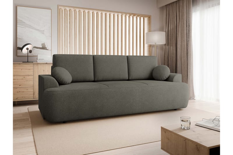 Terros Sovesofa 3-seter - Grå - Møbler - Sofaer - Sovesofaer