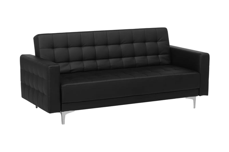 Toomey Sofa Kunstlær - Svart - Møbler - Sofaer - Sovesofaer