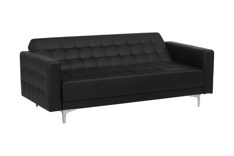 Toomey Sofa Kunstlær - Svart - Møbler - Sofaer - Sovesofaer