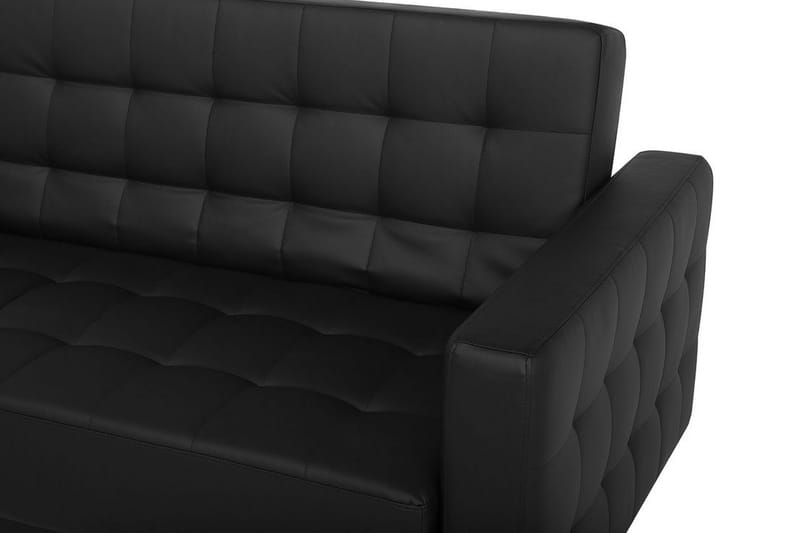 Toomey Sofa Kunstlær - Svart - Møbler - Sofaer - Sovesofaer