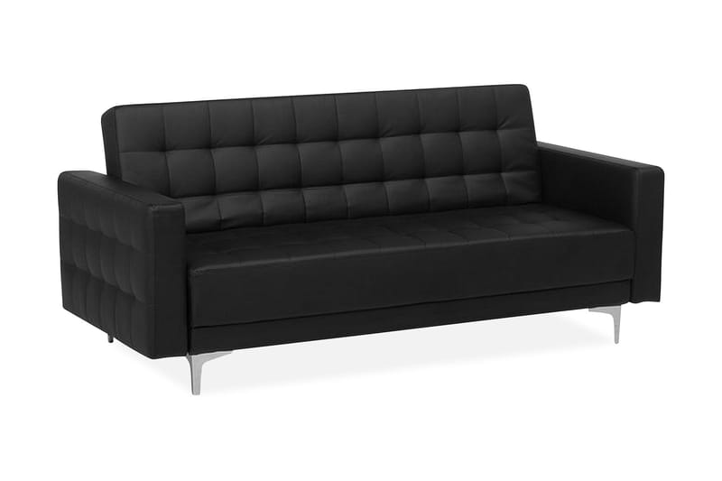 Toomey Sofa Kunstlær - Svart - Møbler - Sofaer - Sovesofaer