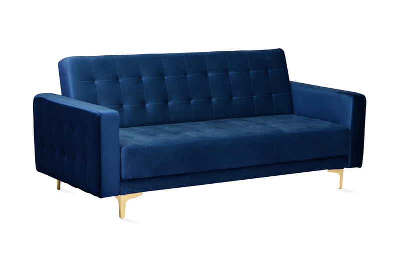 Toomey Sovesofa - Blå - Sovesofaer - 3 seters sovesofa