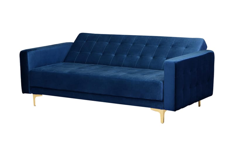 Toomey Sovesofa - Blå - Sovesofaer - 3 seters sovesofa