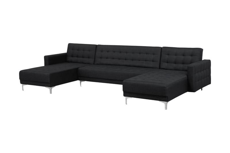 Toomey Sovesofa med Divan - Grå - Møbler - Sofaer - Sovesofaer