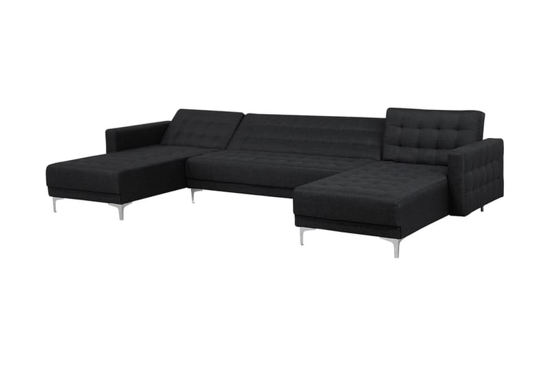 Toomey Sovesofa med Divan - Grå - Sovesofaer - U sovesofa - Sovesofa divan