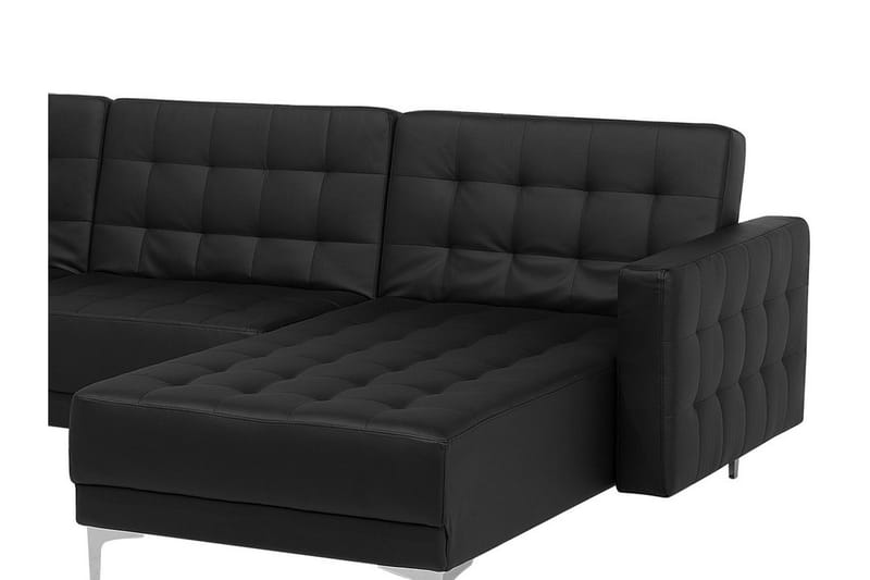 Toomey Sovesofa med Divan - Svart - Møbler - Sofaer - Sovesofaer