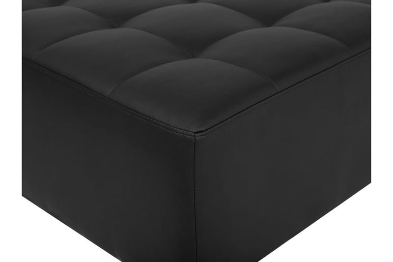 Toomey Sovesofa med Divan - Svart - Møbler - Sofaer - Sovesofaer