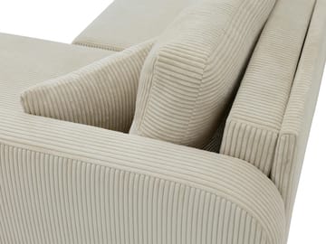 Toren sovesofa med oppbevaring og divan venstre - Svart - Møbler - Sofaer - Sovesofaer