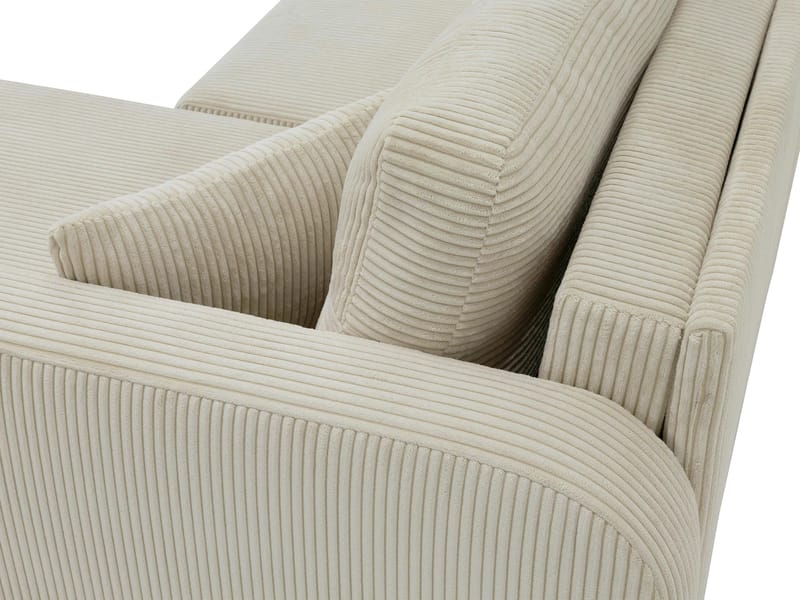 Toren sovesofa med oppbevaring og divan venstre - Svart - Møbler - Sofaer - Sovesofaer
