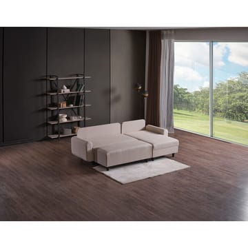 Torlan 3-seters Hjørnesovesofa - Beige - Møbler - Sofaer - Sovesofaer