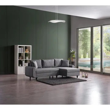 Torlan 3-seters Hjørnesovesofa - Grå - Møbler - Sofaer - Sovesofaer