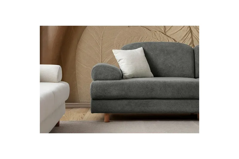 Torrelis Sovesofa 3-seter - Antrasitt - Møbler - Sofaer - Sovesofaer