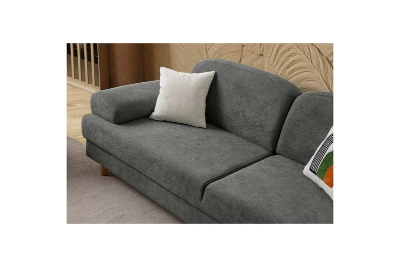 Torrelis Sovesofa 3-seter - Antrasitt - Møbler - Sofaer - Sovesofaer