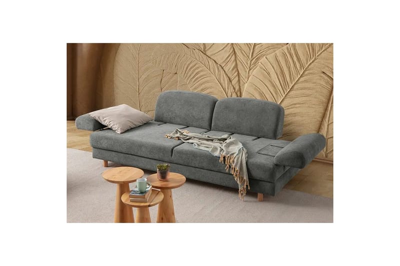 Torrelis Sovesofa 3-seter - Antrasitt - Møbler - Sofaer - Sovesofaer
