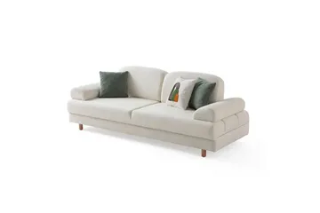 Torrelis Sovesofa 3-seter - Hvit - Møbler - Sofaer - Sovesofaer