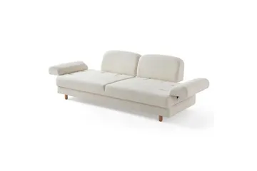 Torrelis Sovesofa 3-seter - Hvit - Møbler - Sofaer - Sovesofaer