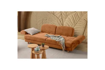 Torrelis Sovesofa 3-seter - Terrakotta - Møbler - Sofaer - Sovesofaer