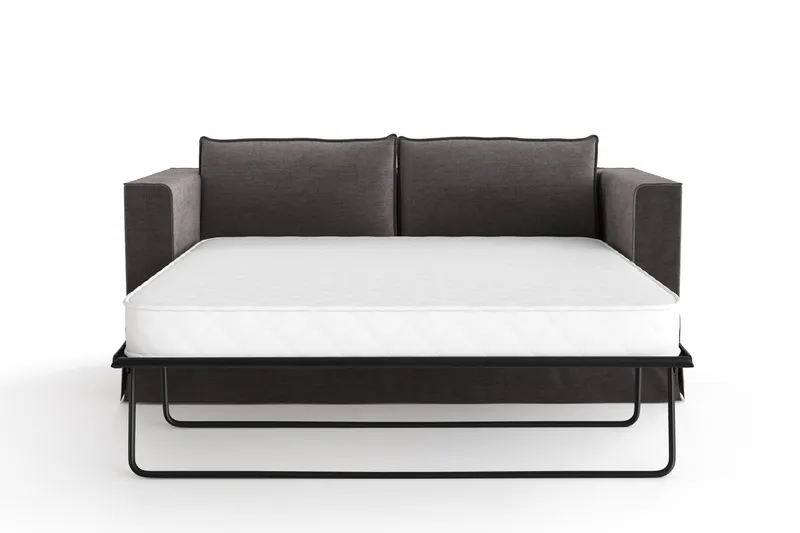 Travstad 3-seters Sovesofa i Chenille - Grå - Møbler - Sofaer - Sovesofaer