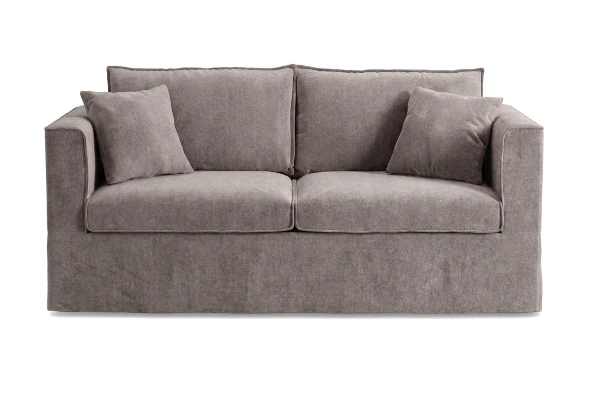 Travstad 3-seters sovesofa med HVILA overmadrass 140x200 cm polyeterskum med vaskbart trekk - Grå