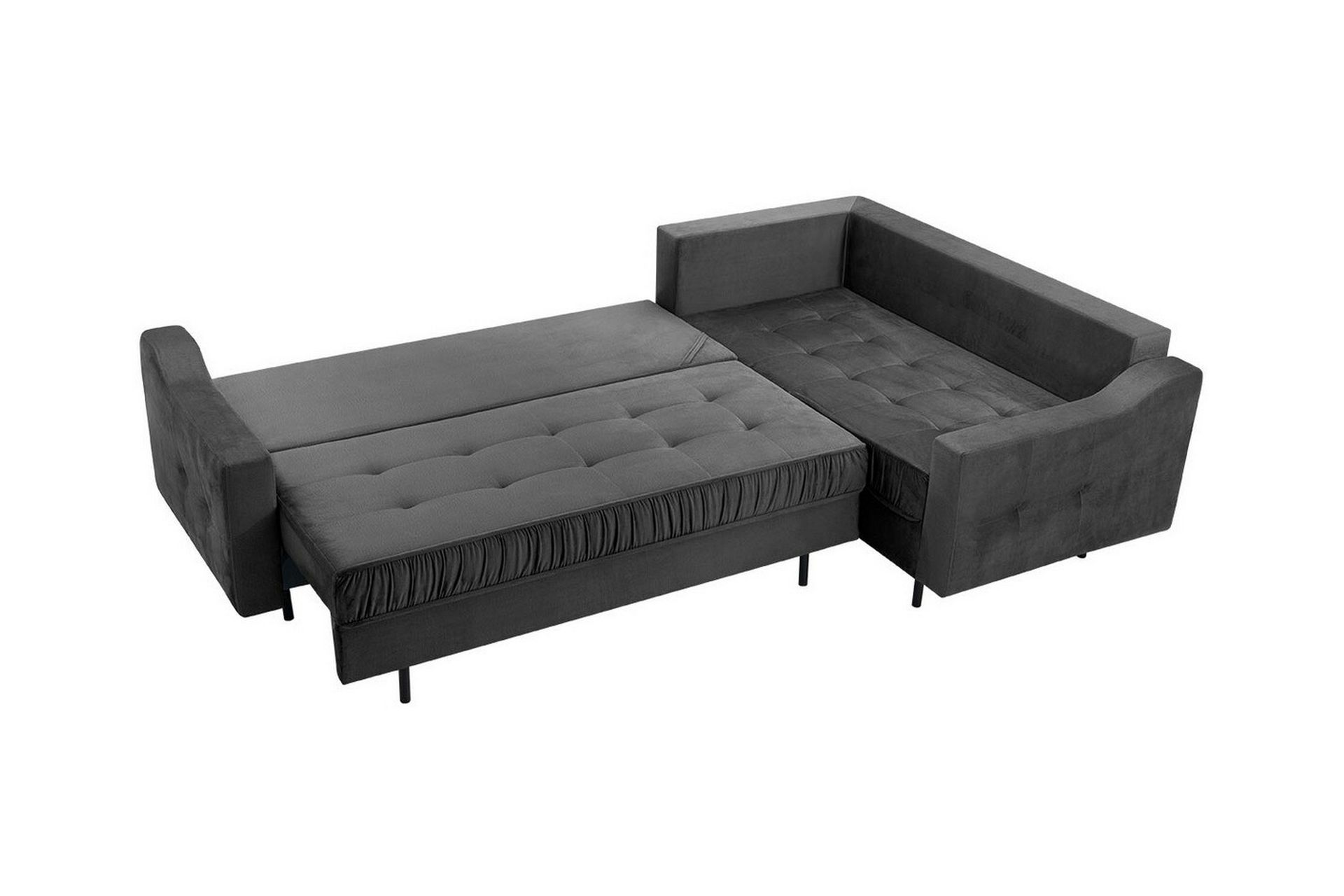 Tregaron 4-seters Hjørnesovesofa - Gul-Grønn - Møbler - Sofaer - Sovesofaer