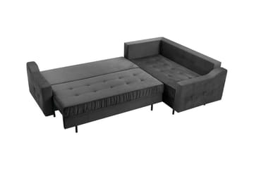 Tregaron 4-seters Hjørnesovesofa - Gul-Grønn - Møbler - Sofaer - Sovesofaer