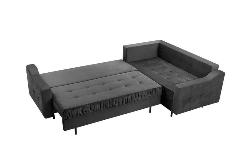 Tregaron 4-seters Hjørnesovesofa - Gul-Grønn - Møbler - Sofaer - Sovesofaer