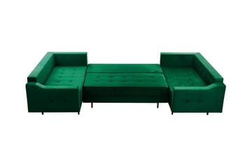 Tregaron 5-seters Hjørnesovesofa - Gul - Møbler - Sofaer - Sovesofaer