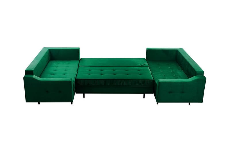 Tregaron 5-seters Hjørnesovesofa - Gul - Møbler - Sofaer - Sovesofaer
