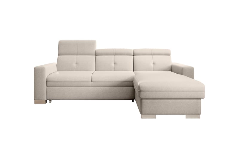 Trent Sovesofa m. Divan med Oppbevaring 3-seter - Beige - Møbler - Sofaer - Sovesofaer