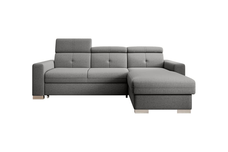 Trent Sovesofa m. Divan med Oppbevaring 3-seter - Grå - Møbler - Sofaer - Sovesofaer