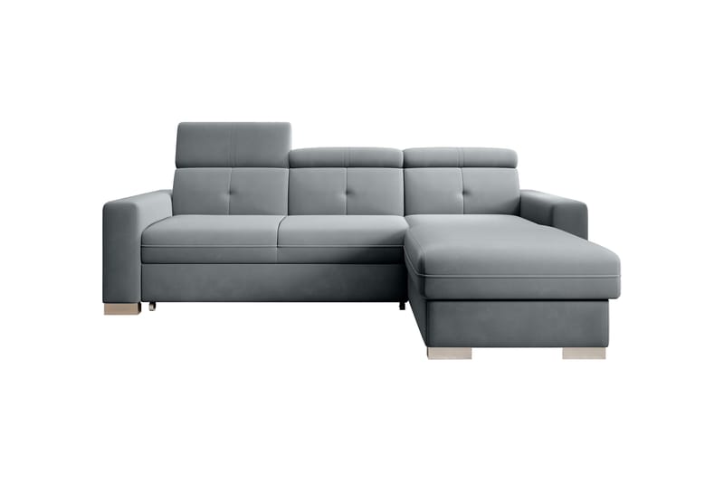 Trent Sovesofa m. Divan med Oppbevaring 3-seter - Grå - Møbler - Sofaer - Sovesofaer