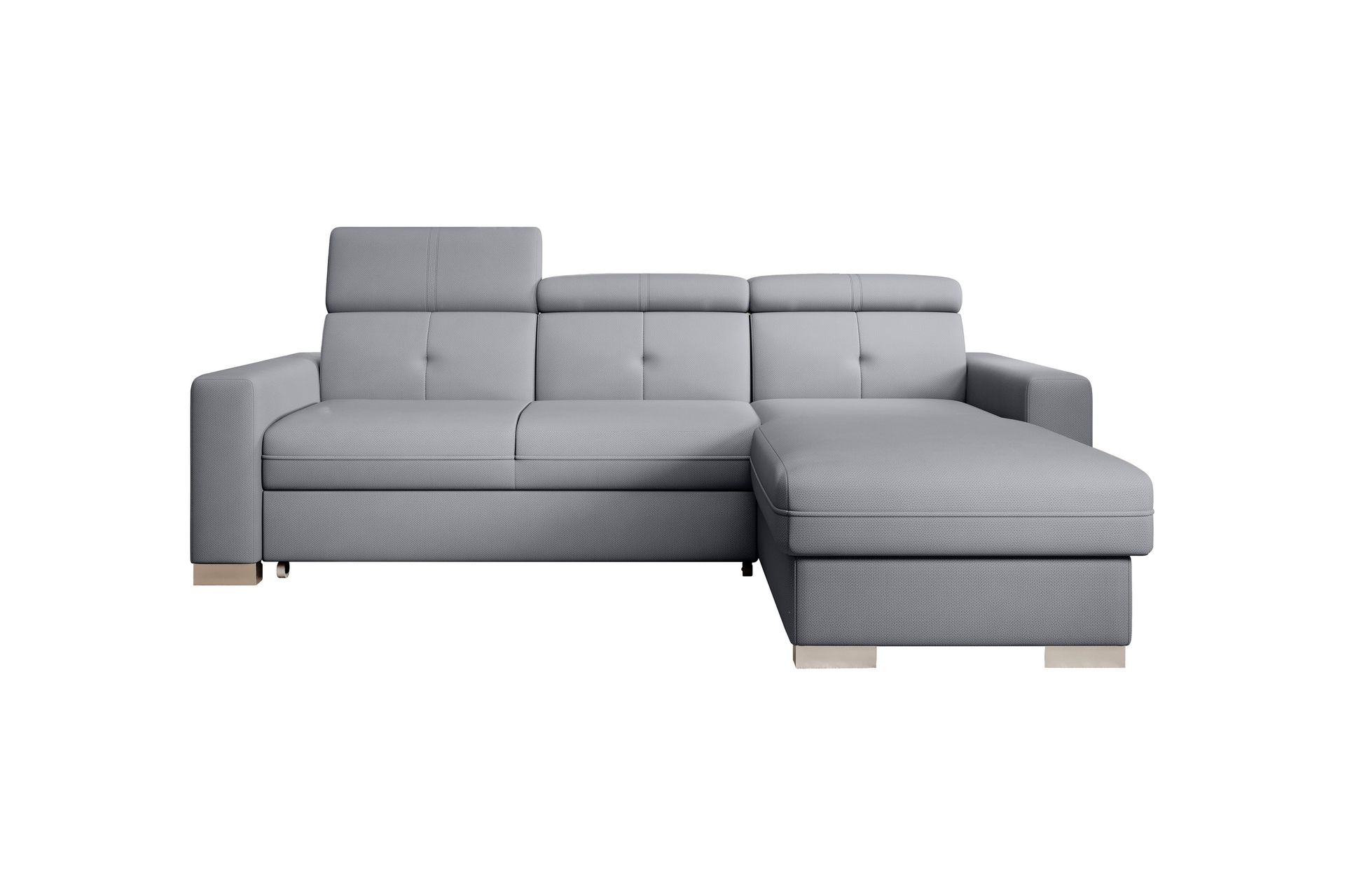 Trent Sovesofa m. Divan med Oppbevaring 3-seter - Grå - Møbler - Sofaer - Sovesofaer
