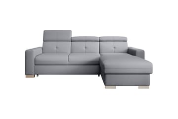 Trent Sovesofa m. Divan med Oppbevaring 3-seter - Grå - Møbler - Sofaer - Sovesofaer