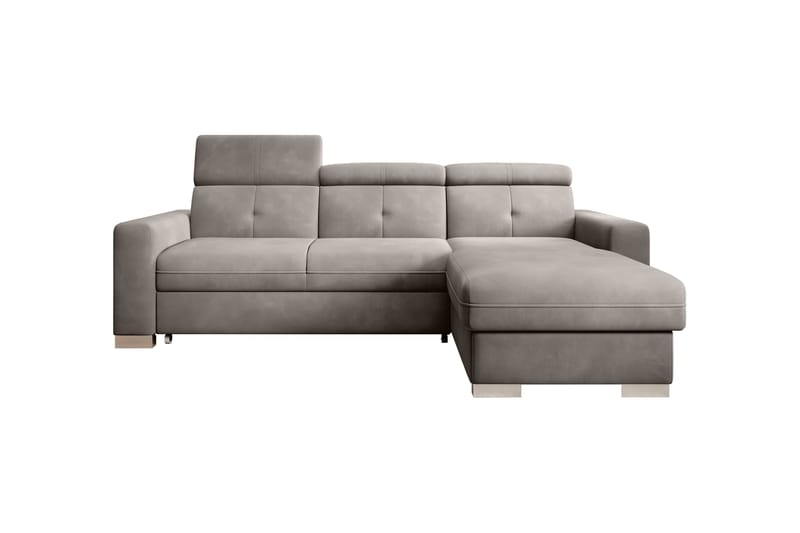 Trent Sovesofa m. Divan med Oppbevaring 3-seter - Grå - Møbler - Sofaer - Sovesofaer