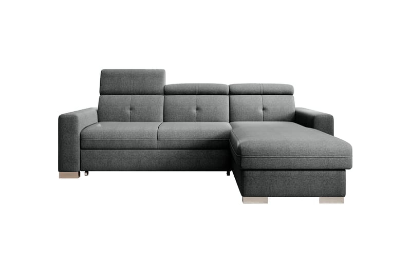 Trent Sovesofa m. Divan med Oppbevaring 3-seter - Grå - Møbler - Sofaer - Sovesofaer
