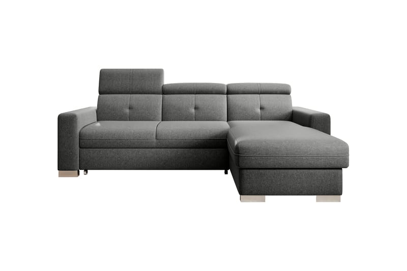 Trent Sovesofa m. Divan med Oppbevaring 3-seter - Grå - Møbler - Sofaer - Sovesofaer