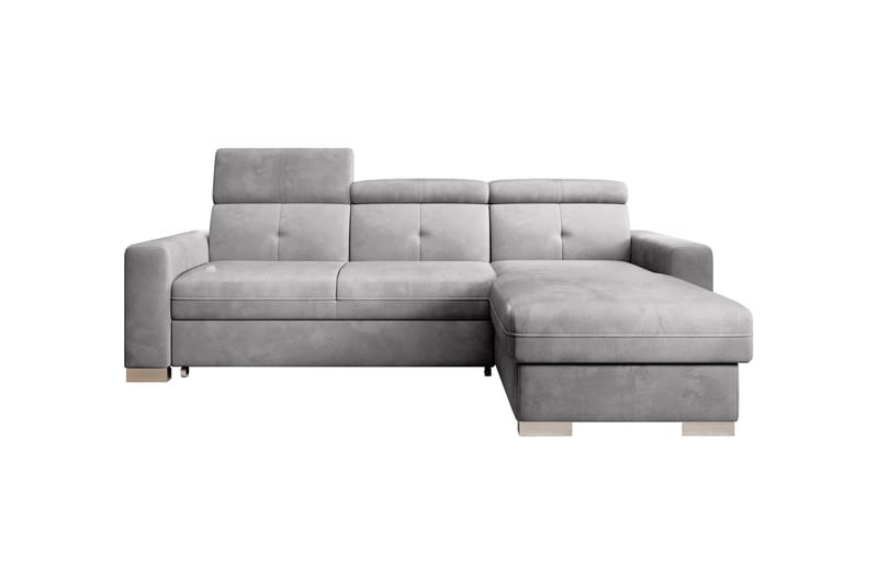 Trent Sovesofa m. Divan med Oppbevaring 3-seter - Grå - Møbler - Sofaer - Sovesofaer