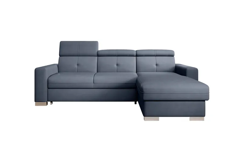 Trent Sovesofa m. Divan med Oppbevaring 3-seter - Mørkeblå - Møbler - Sofaer - Sovesofaer