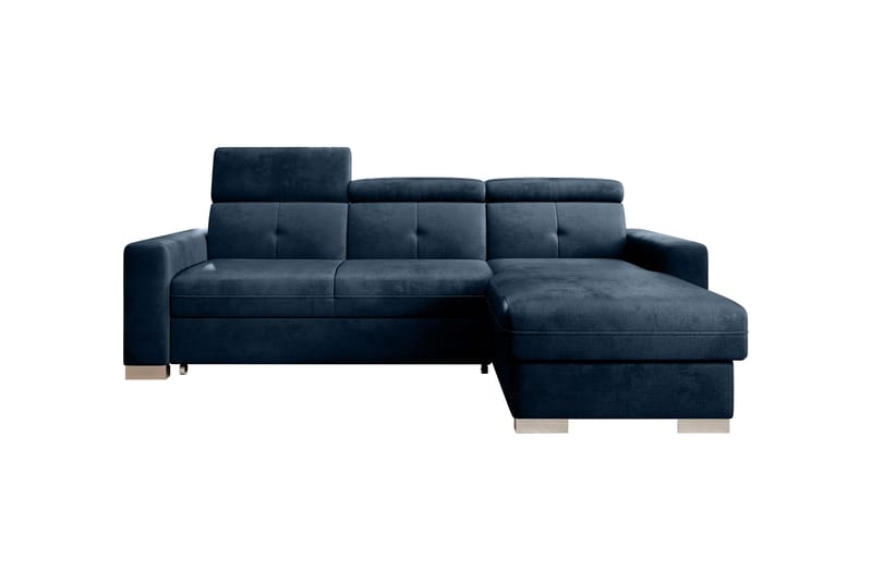 Trent Sovesofa m. Divan med Oppbevaring 3-seter - Mørkeblå - Møbler - Sofaer - Sovesofaer