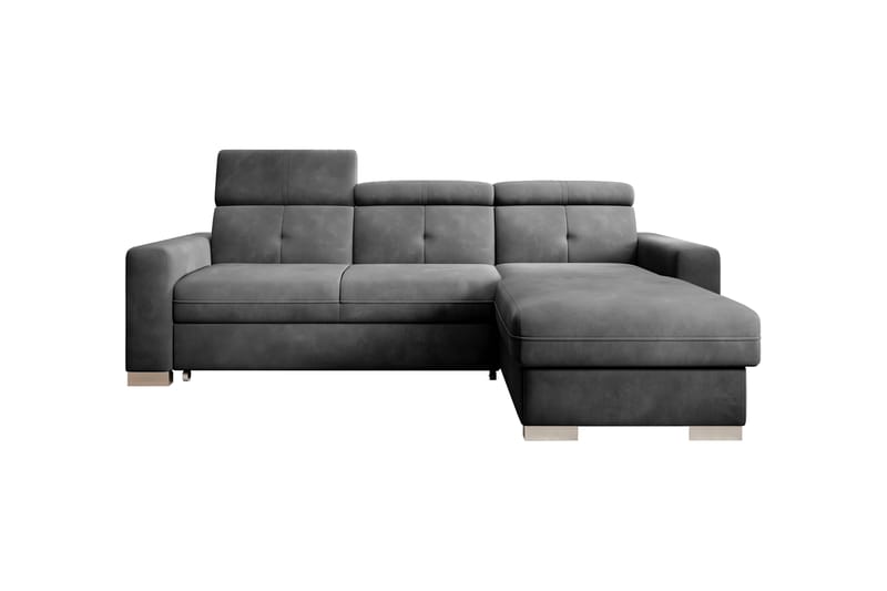 Trent Sovesofa m. Divan med Oppbevaring 3-seter - Mørkegrå - Møbler - Sofaer - Sovesofaer