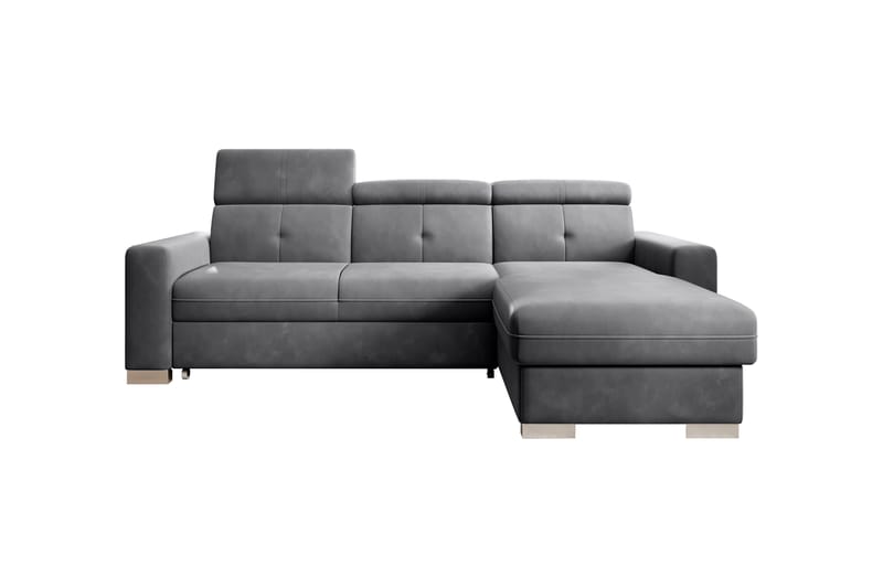 Trent Sovesofa m. Divan med Oppbevaring 3-seter - Mørkegrå - Møbler - Sofaer - Sovesofaer