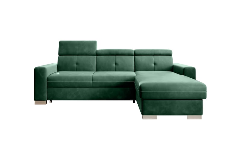 Trent Sovesofa m. Divan med Oppbevaring 3-seter - Mørkegrønn - Møbler - Sofaer - Sovesofaer