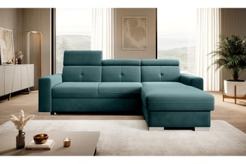 Trent Sovesofa m. Divan med Oppbevaring 3-seter - Mørkegrønn - Møbler - Sofaer - Sovesofaer
