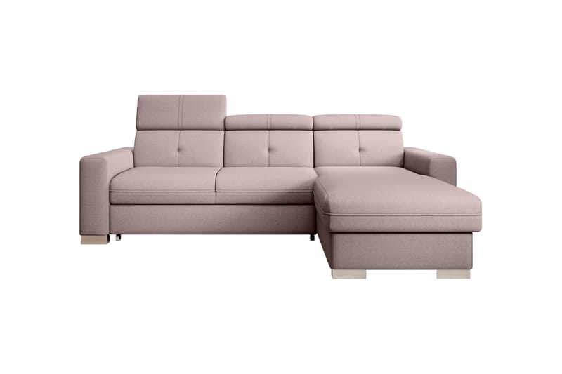 Trent Sovesofa m. Divan med Oppbevaring 3-seter - Rosa - Møbler - Sofaer - Sovesofaer