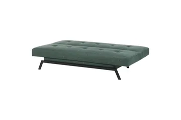 Tripta Sovesofa 3-seter - Svart/Grønn - Møbler - Sofaer - Sovesofaer