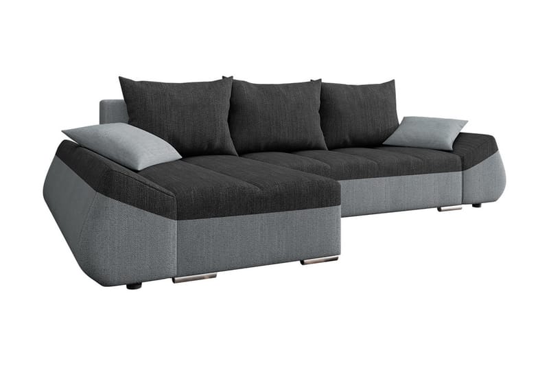 Trolleboda 8-seters Sovesofa Høyre - Grå - Møbler - Sofaer - Sovesofaer