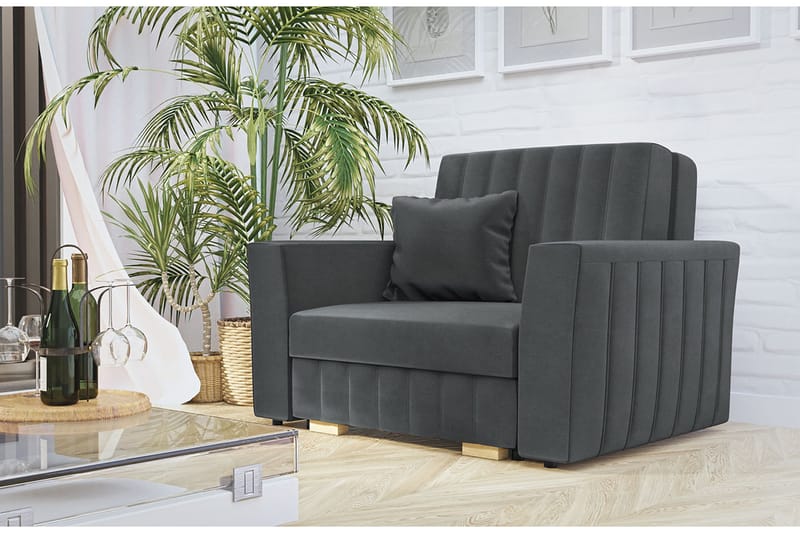 Upperud Sofa - Grå - Møbler - Sofaer - Sovesofaer