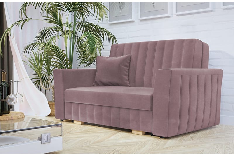 Upperud Sofa - Rosa - Møbler - Sofaer - Sovesofaer